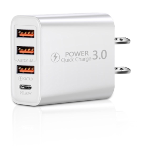 Fast Charging USB PD Charger Quick Charger Power Adapter for Type C Phones