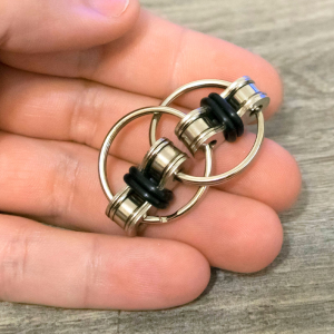 Flippy Link Bike Chain Fidget Toy Stress Reducer