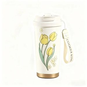 Flower Series Thermal Coffee Cup