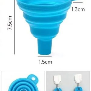 Foldable Silicone Kitchen Funnel Set