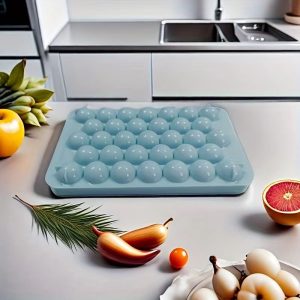 Food-Grade Silicone Ice Ball Mold for Perfect Sphere Ice