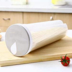 Food Storage Containers with Airtight Lid, Pasta Portion Control Kitchen Storage Jar for Flour, Sugar, Oats, Cereal Bean