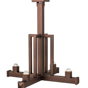 Four Light Inverted Pendant Hardware
