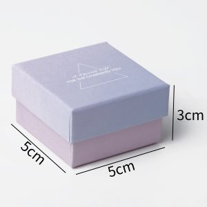 Frosted White Jewelry Packing Carton Box, Handbag Fashion Holder, Jewelry Organizer Storage Gift Box