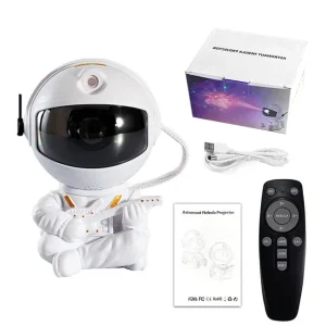 Galaxy Star Astronaut Projector LED Night Light, Starry Sky Projector Lamp for Bedroom Decoration, Kids Room