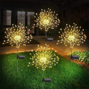 Garden Stake - Floating Firework Display