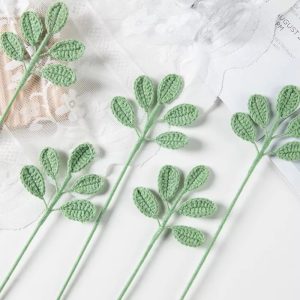 Hand-Knit Heritage Crochet Rose