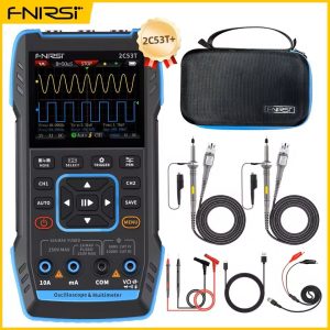 Handheld Digital Oscilloscope Multimeter with Signal Generator 50MHz Dual Channel