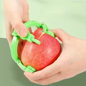 Handheld Rotating Peeler for Apple Pear, Apple Fruit Vegetable Tools, Kitchen Gadget Fruit Spiralizer Peeler Machine