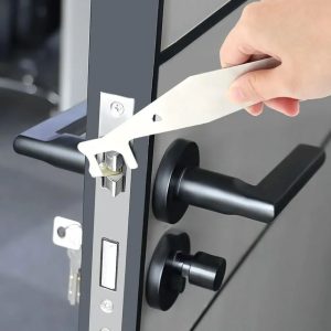 Heavy-Duty Fire & Rescue Multipurpose Pry Tool Lever Bar - Spring Steel Firefighting Leverage Tool