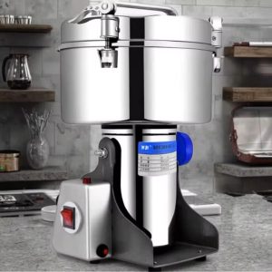 High Speed Stainless Steel Coffee and Powder Grinder for Commercial Use