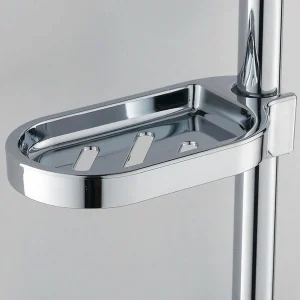 Hollow Bottom Drain Soap Holder, ABS Soap Dish, Shower Soap Rack, Bathroom Organizer