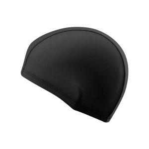 HydroFlex Adult Polyester Swim Cap - High-Stretch Fabric Bathing Hat for Pool, Travel & Leisure