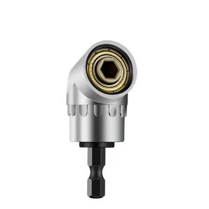 Impact Grade 105° Angle Socket Adapter Set - Power Tool Driver Extension & Screwdriver Holder