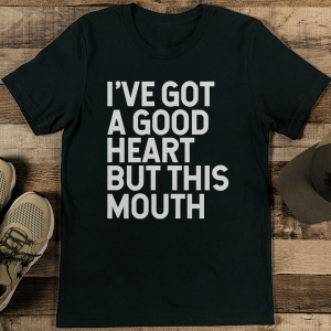 I've Got A Good Heart But This Mouth Tee