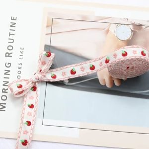 Jacquard Embroidery Webbing Ribbon 1 Meter Length
