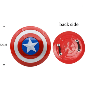 Kids Captain America Shield Arm Guard Superhero Cosplay Prop