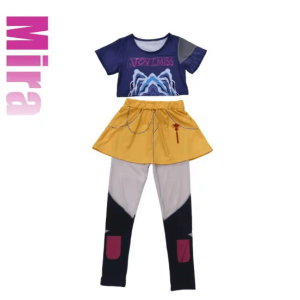 Kids Demon Cosplay Costume Kpop Stage Role Play Outfit for Girls