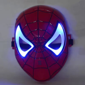 Kids Superhero LED Light Up Mask for Cosplay and Costume Play