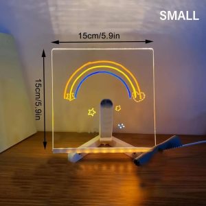 LED Acrylic Message and Creative Drawing Board
