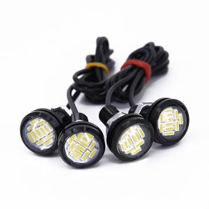 LED Auto DRL Lights, White Daytime Running Lamp, Car Reversing Parking Signal Light