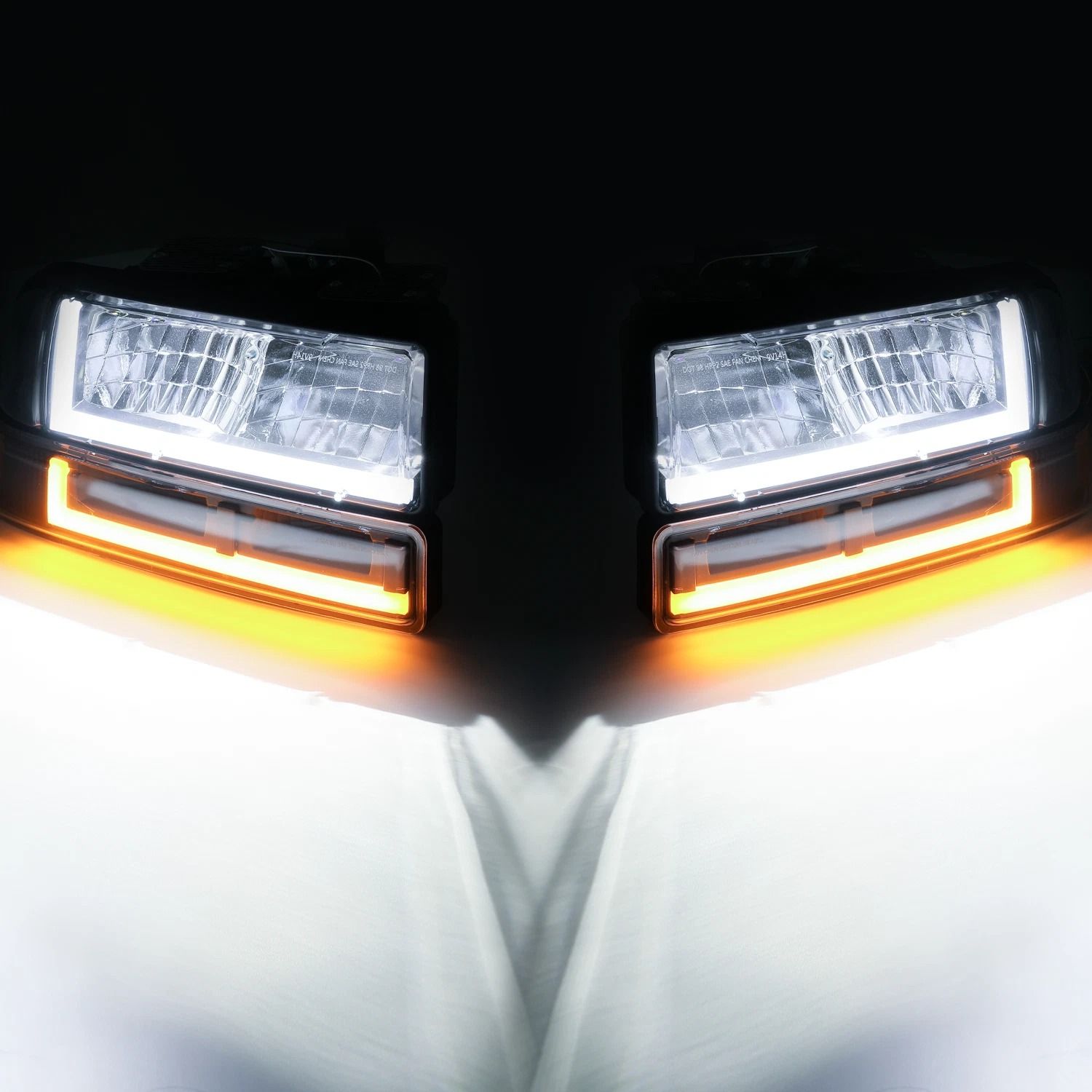 LED Running Light Bar - Headlight & Bumper Upgrade