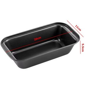 LMETJMA Nonstick Carbon Steel Bread Loaf Pan for Even Baking and Easy Release