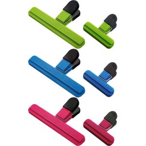 Large Food Bag Clips - Assorted Sizes, Strong Grip for Coffee, Bread, and Snack Bags