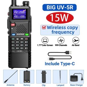 Long Range Two Way Radio With Type C Charging And Frequency Copy Function