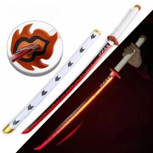 Luminous LED Katana Sword Anime Cosplay Prop With Realistic Design