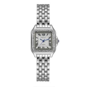 Luxury Gold Stainless Steel Business Watch