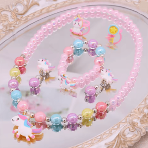 MagicGlow Unicorn Jewelry Set for Girls