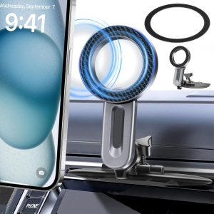 Magsafe CD Slot Mount for Car, Adjustable Phone Holder, Car CD Player Holder