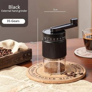 Manual 35-Gear External Espresso Grinder