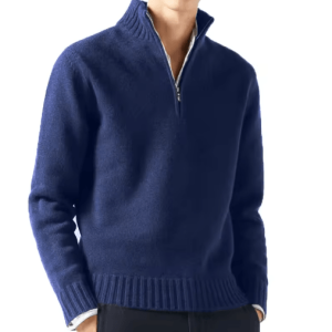 Mens Autumn Turtleneck Sweater Solid Color Knitted Pullover for Casual Daily Wear