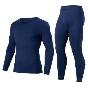 Mens Thermal Underwear Set, Insulating Base Layer for Winter Activities