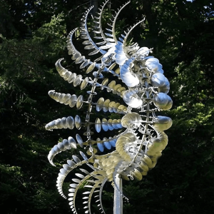 Metal Windmill For Outdoor Decor