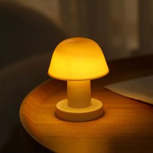 Mini Mushroom LED Night Light Lamp