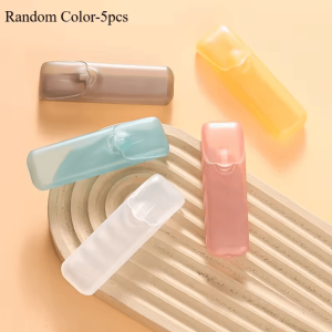 Mini Toothpick Holder Box with Lid, Mini Toothpick Storage Box and Portable Toothpick Case