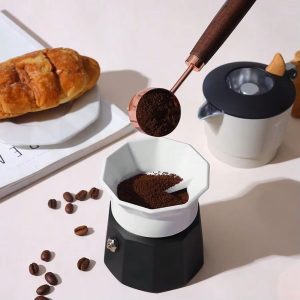 Mocha Coffee Powder Distributor and Rotary Dosing Tool