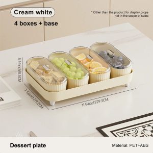 Modern Fruit Bowl with Lid