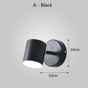 Modern LED Wall Sconce with Switch - Waterproof Bathroom Mirror & Bedside Night Light