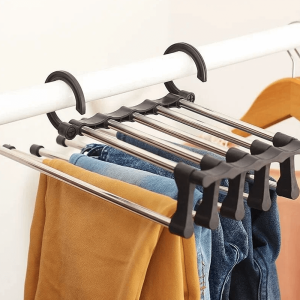 Multi-Functional Pants Rack - Space-Saving Closet Organizer & Perfect Gift Idea