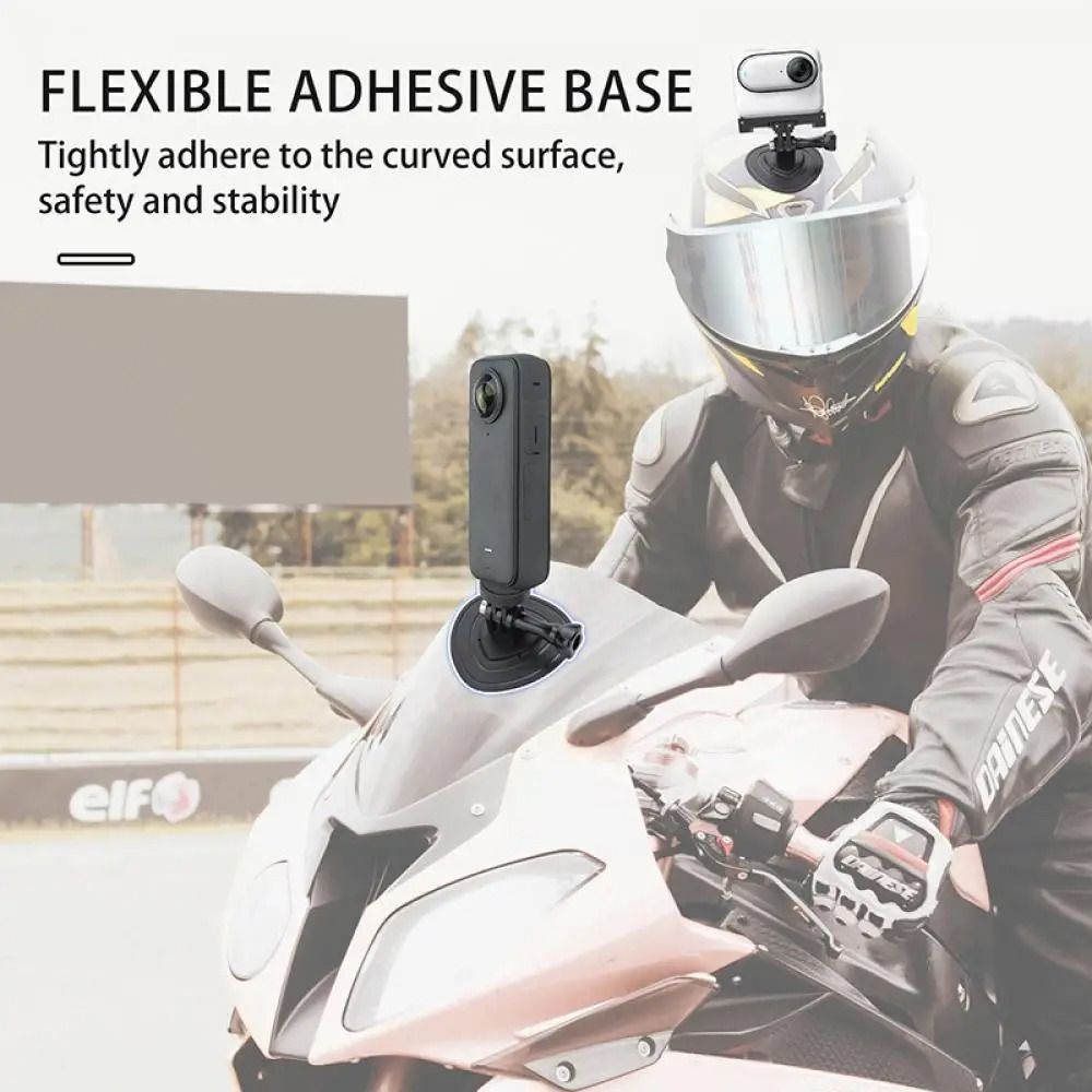 Multi-Surface Adaptive Adhesive Camera Mount