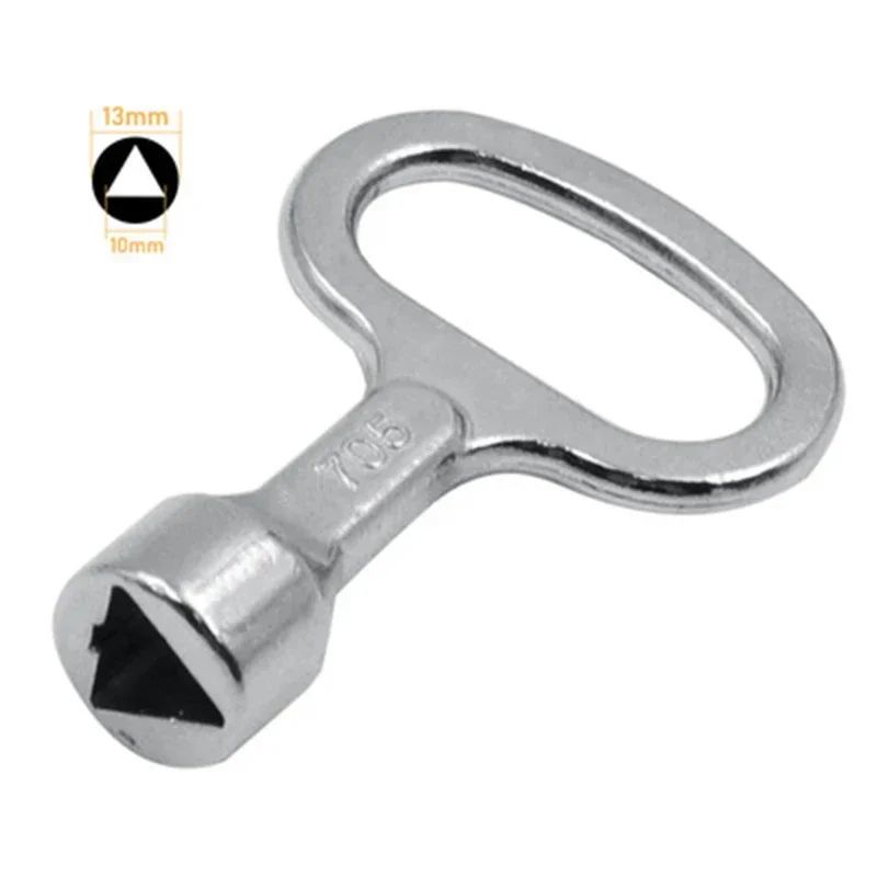 Multifunction Universal Triangle Key Spanner - Electric Cabinet, Panel Lock, and Door Access Tool