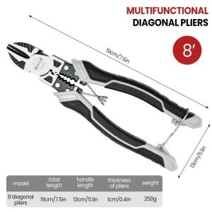 Multifunctional Universal Diagonal Pliers