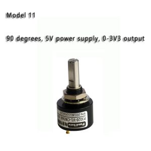 Non-Contact Angle Sensor, 0-360° No Dead Angle Displacement Sensor Digital Potentiometer Replacement