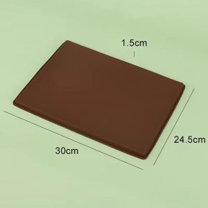 Non-stick Silicone Baking Mat, Swiss Cake Roll Pad for Macaron, Bakeware Cake Tray Kitchen Tool