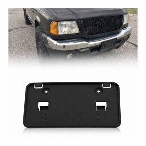 OEM Front Bumper License Plate Bracket, Direct Replacement, Superior Plastic