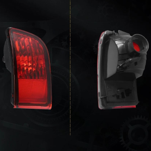 Passenger Side Rear Bumper Reflector Light, Durable ABS Material, Perfect Fit Replacement